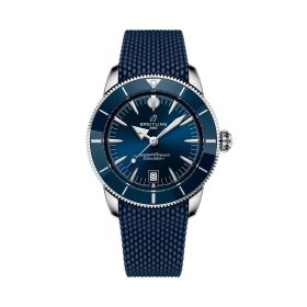 Montre Breitling SuperOcean Heritage B31 Auto 42mm Cadran Bleu Bracelet Caoutchouc Bleu