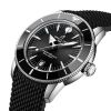 Montre Breitling SuperOcean Heritage B31 Auto 42mm Cadran Noir Bracelet Caoutchouc Noir