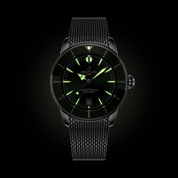 Montre Breitling SuperOcean Heritage B31 Auto 42mm Cadran Vert Bracelet Acier
