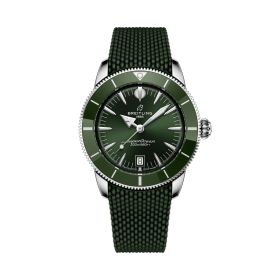 Montre Breitling SuperOcean Heritage B31 Auto 42mm Cadran Vert Bracelet Caoutchouc Vert