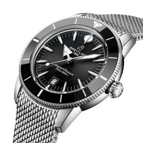 Montre Breitling SuperOcean Heritage B31 Auto 44mm Cadran Noir Bracelet Acier