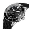Montre Breitling SuperOcean Heritage B31 Auto 44mm Cadran Noir Bracelet Caoutchouc Noir