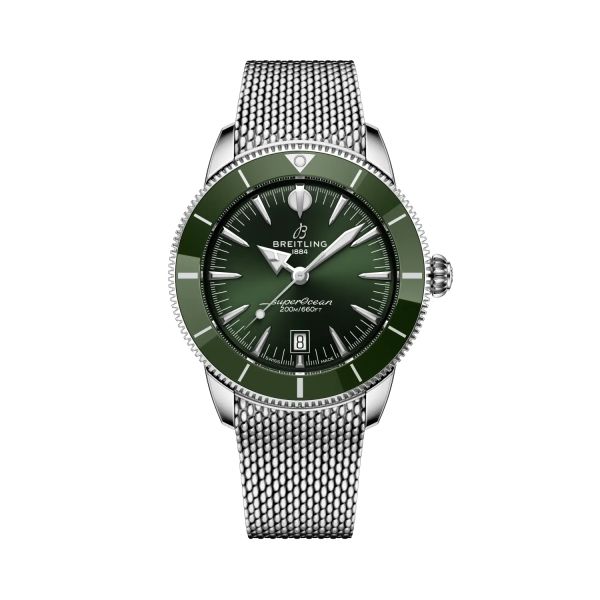 Montre Breitling SuperOcean Heritage B31 Auto 44mm Cadran Vert Bracelet Acier