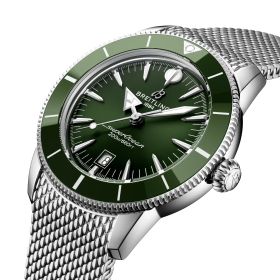 Montre Breitling SuperOcean Heritage B31 Auto 44mm Cadran Vert Bracelet Acier