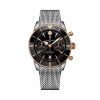 Montre Breitling SuperOcean Heritage B01 Chrono 42mm Cadran Noir Bracelet Acier