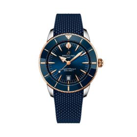 Montre Breitling SuperOcean Heritage B31 Auto 44mm Cadran Bleu Bracelet Caoutchouc Bleu