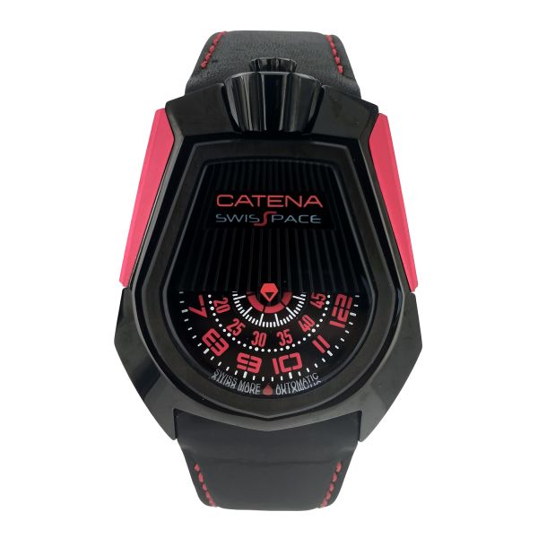 Montre Occasion CATENA SwisSpace rouge Edition limitée