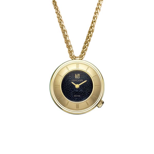 Montre March LA.B Lady Volante Electrique Suprême Sautoir Gold
