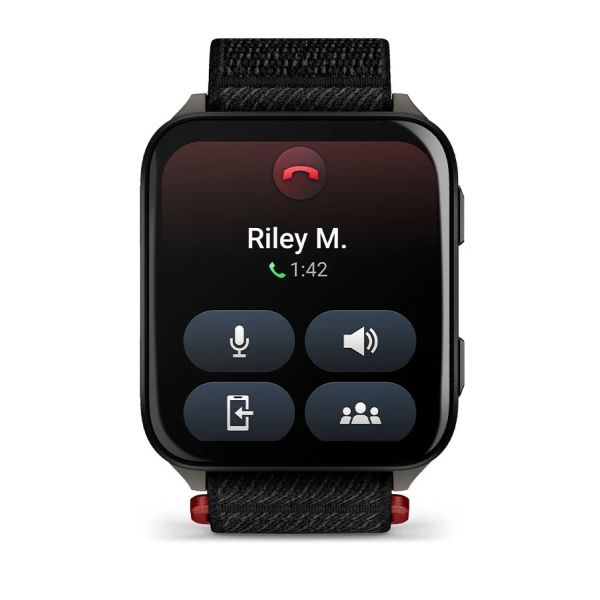 Montre Garmin Venu X1 Noir Titane Gray Braceley Nylon Noir
