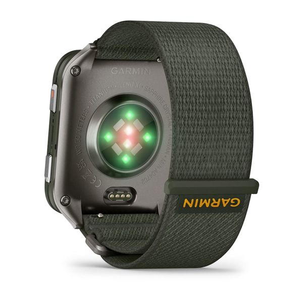 Montre Garmin Venu 3 Black bracelet cuir noir