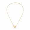 Collier Menottes dinh van Moyen Modèle Or Jaune Chaîne M