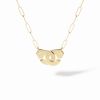 Collier Menottes dinh van Petit Modèle Or Jaune Chaîne S