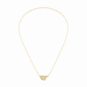 Collier Menottes dinh van Petit Modèle Or Jaune Chaîne S