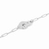 Bracelet Menottes dinh van Petit Modèle Or Blanc Chaîne S