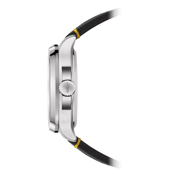 Montre Mido Multifort TV Big Date Bracelet Textile Cadran Gris