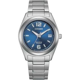 Montre Citizen Super Titanium Pair Ladies Cadran Bleu