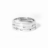 Bague Pulse Dinh Van Moyen Modèle Or Blanc Diamants