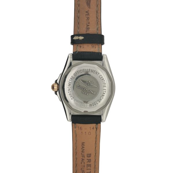 Montre Occasion Breitling Galactic 32 Sleek Edition Bracelet Cuir Noir