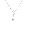 Collier La Brune & La Blonde POP Coup de foudre Diamant 0.12 carat or blanc