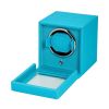 Remontoir WOLF Cube 1 Montre Tutti Frutti Turquoise