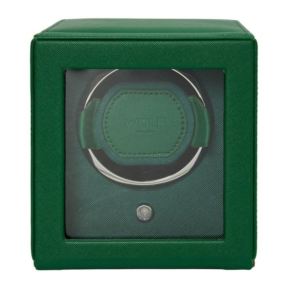 Remontoir WOLF Cube 1 Montre Tutti Frutti Vert
