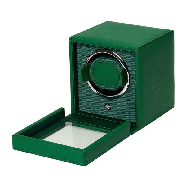 Remontoir WOLF Cube 1 Montre Tutti Frutti Vert