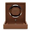 Remontoir WOLF Cube 1 Montre Cognac