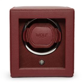 Remontoir WOLF Cube 1 Montre Bordeaux