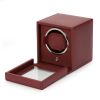Remontoir WOLF Cube 1 Montre Bordeaux