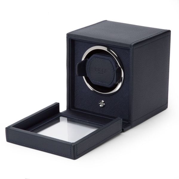 Remontoir WOLF Cub 1 Montre Bleu Marine