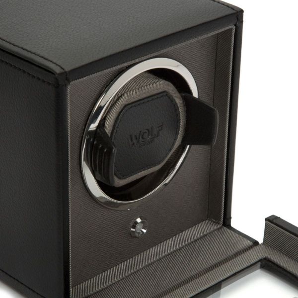 Remontoir WOLF Cub 1 Montre Noir