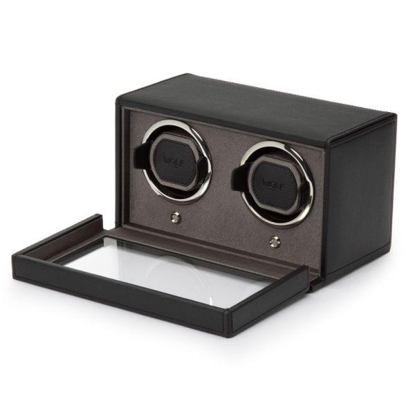 Remontoir WOLF Cub 2 Montre Noir