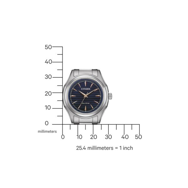 Montre Citizen Platform Classic Elegant Cadran Bleu