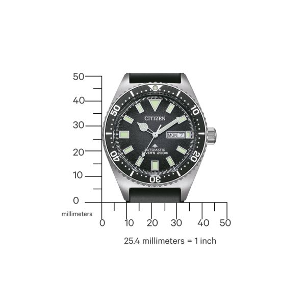 Montre Citizen Promaster Marine Challenge Diver Automatic Cadran Noir