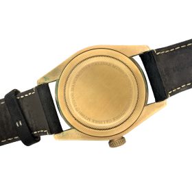 Montre Occasion Tudor Black Bay Bronze Bracelet Cuir Noir