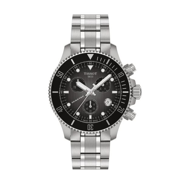 Montre Tissot Seastar 1000 Quartz Chronograph 38mm Cadran Gris dégradé
