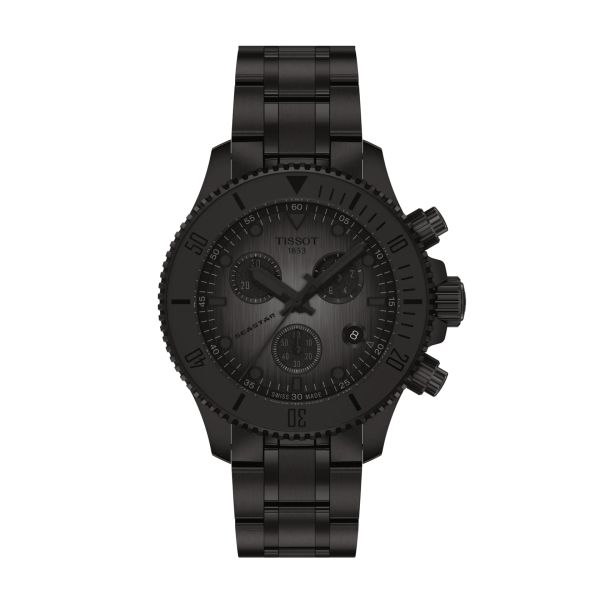 Montre Tissot Seastar 1000 Quartz Chronograph 38mm Cadran Gris dégradé