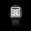 Montre BRISTON Streamliner Kennedy Blanc Bracelet Cuir Brun