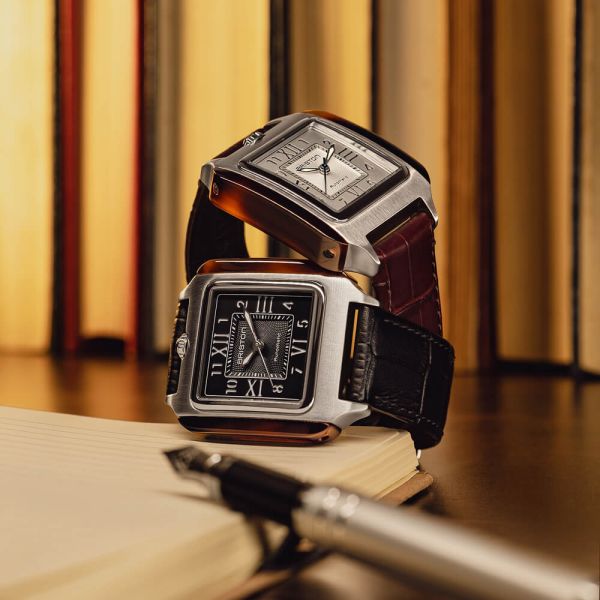 Montre BRISTON Streamliner Kennedy Noir Bracelet Cuir Noir