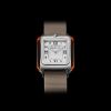 Montre BRISTON Streamliner Kennedy Blanc Bracelet Nylon Beige