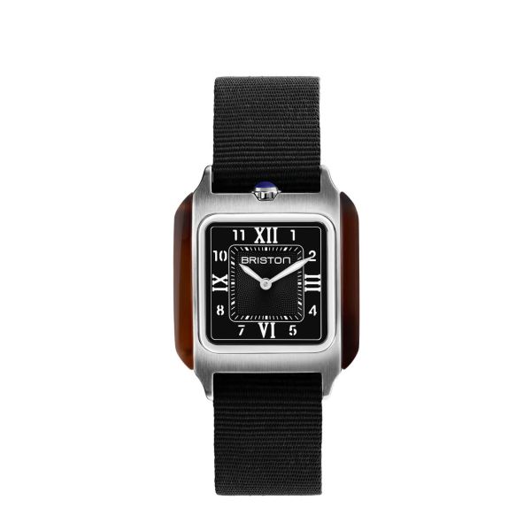 Montre BRISTON Streamliner Kennedy Noir Bracelet Nylon Noir