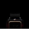 Montre BRISTON Streamliner Kennedy Gold Noir Bracelet Nylon Noir