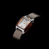 Montre BRISTON Streamliner Kennedy Gold Blanc Bracelet Nylon Beige