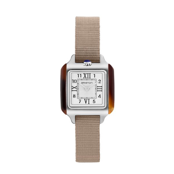 Montre BRISTON Petite Streamliner Kennedy Bracelet Nylon Beige