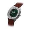 Montre Yema Granvelle CMM.20 Cadran Vert Bracelet Cuir Brun