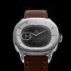 Montre Yema Granvelle CMM.20 Cadran Noir Bracelet Cuir Brun