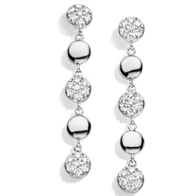 Boucles d'oreilles One More  Eolo Diamants Or Blanc