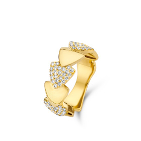 Bague One More Eolo Diamants Or Jaune