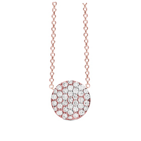 Collier One More Eolo Diamants Or Rose