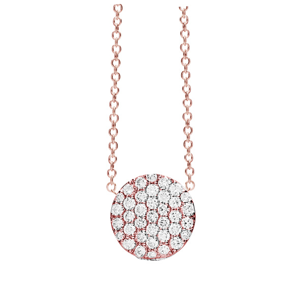 Collier One More  Eolo Diamants Or Rose